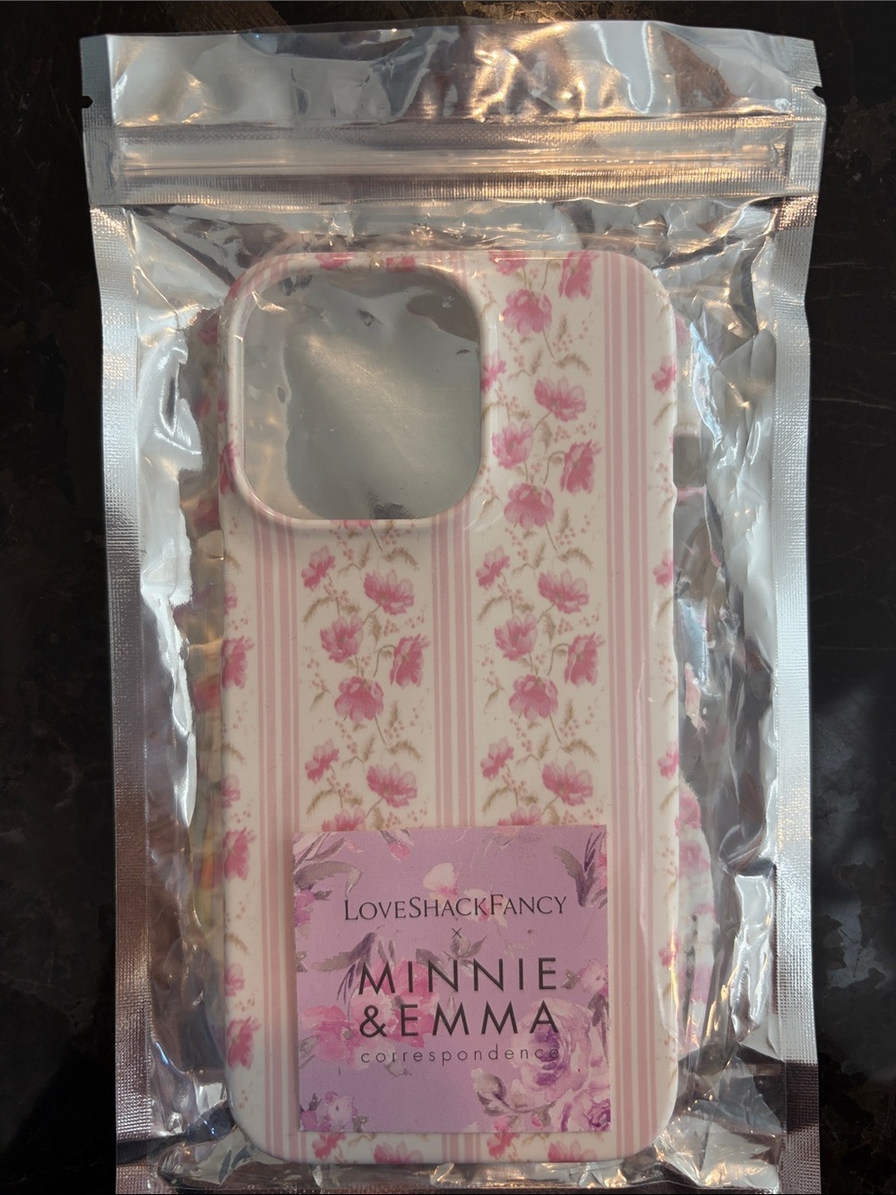LoveShackFancy x Minnie & Emma phone case